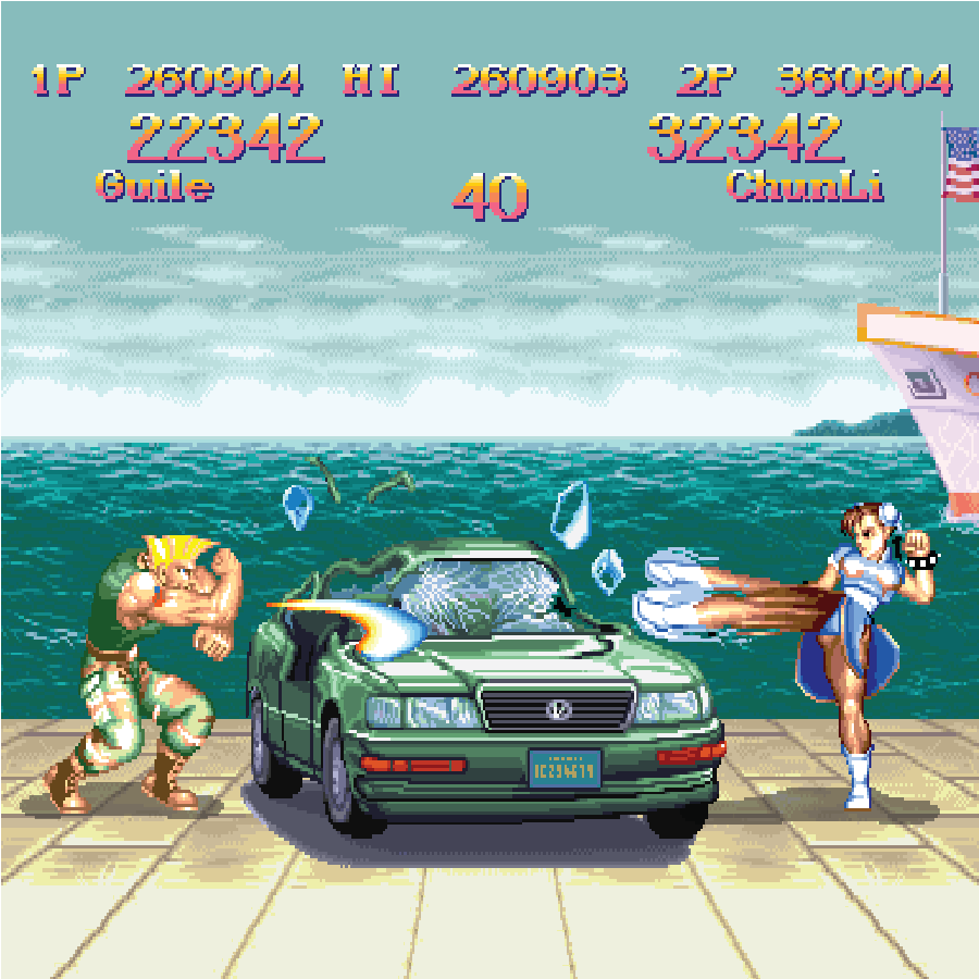 SF2 - Car Scene